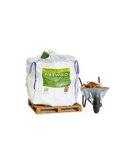 Kiln Dried Logs Firewood Bulk Bag 1.2m3 (25cm)