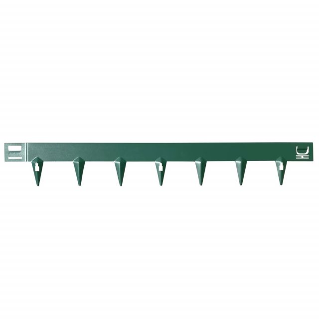 Galvanised Flexible Steel Edge in green (5lm)