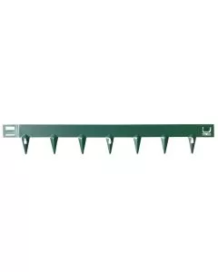 Galvanised Flexible Steel Edge in green (5lm)