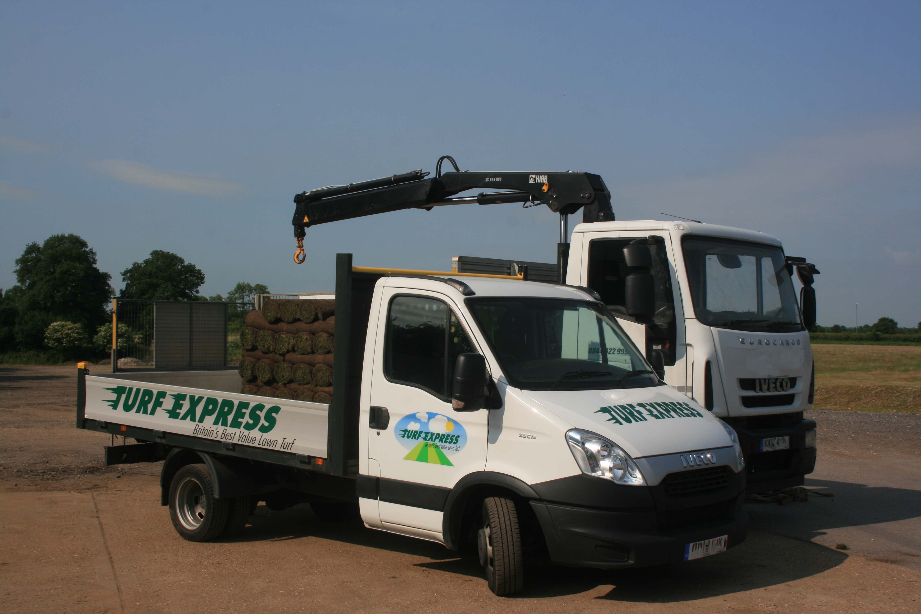 Turf Express Delivery Truck